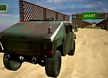 Military Vehicle Driving Simulation